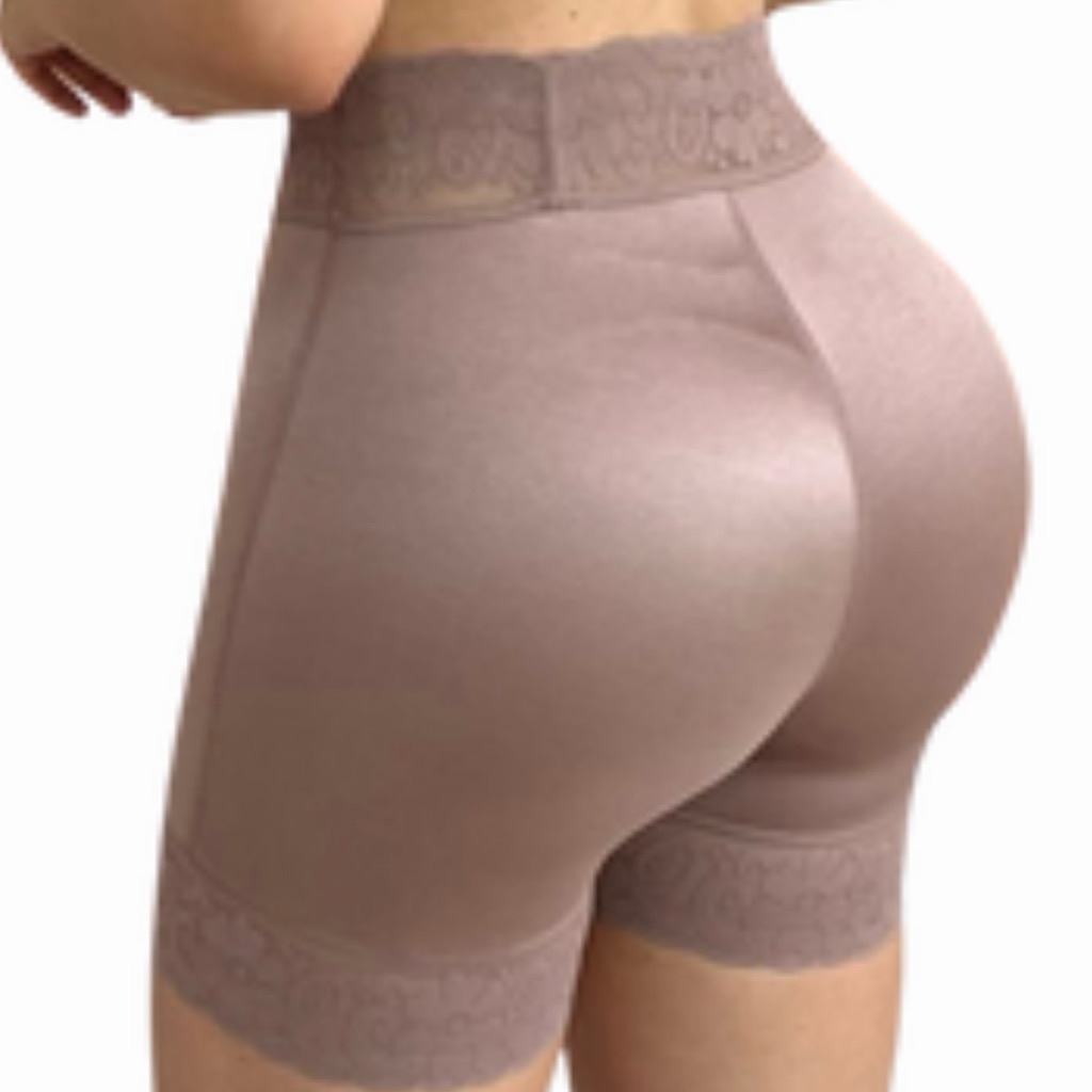 Elegant High-Waist Shaping Shorts